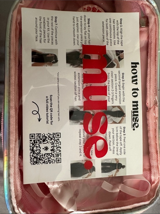 Muse Accessories - Muse Tape-In Hair Extensions — Ash Blonde